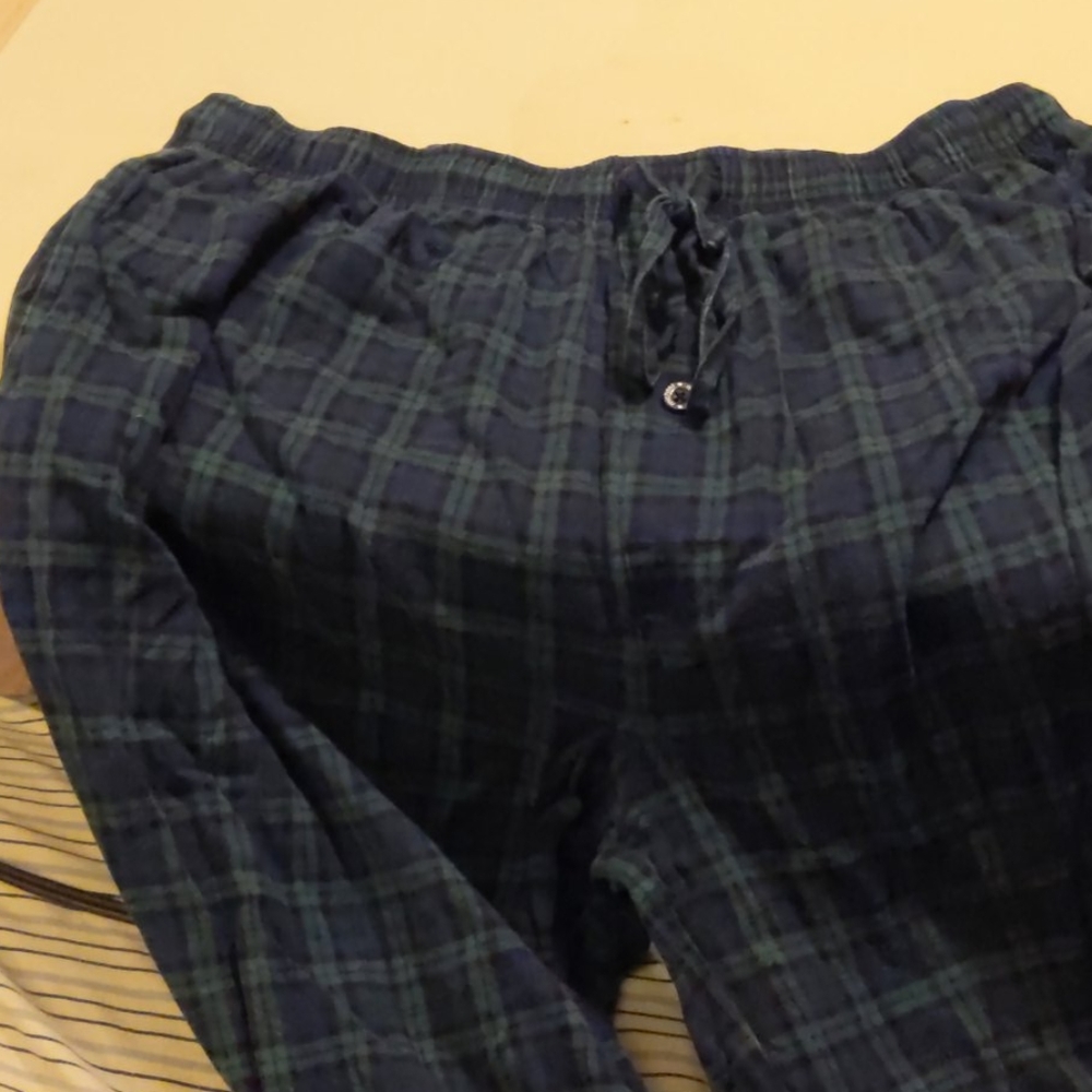 Plaid sleep pants